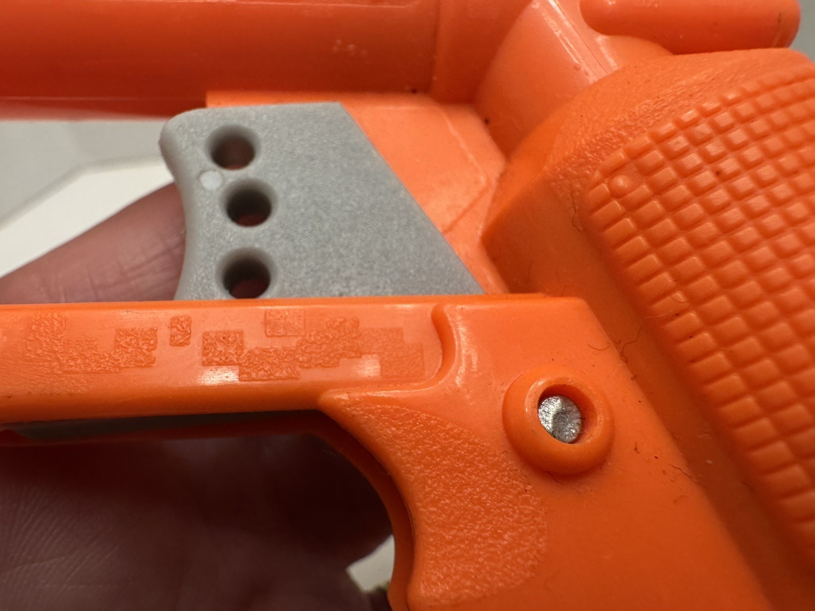 2010 Nerf Jolt Single Foam Dart Blaster Orange/Black Working