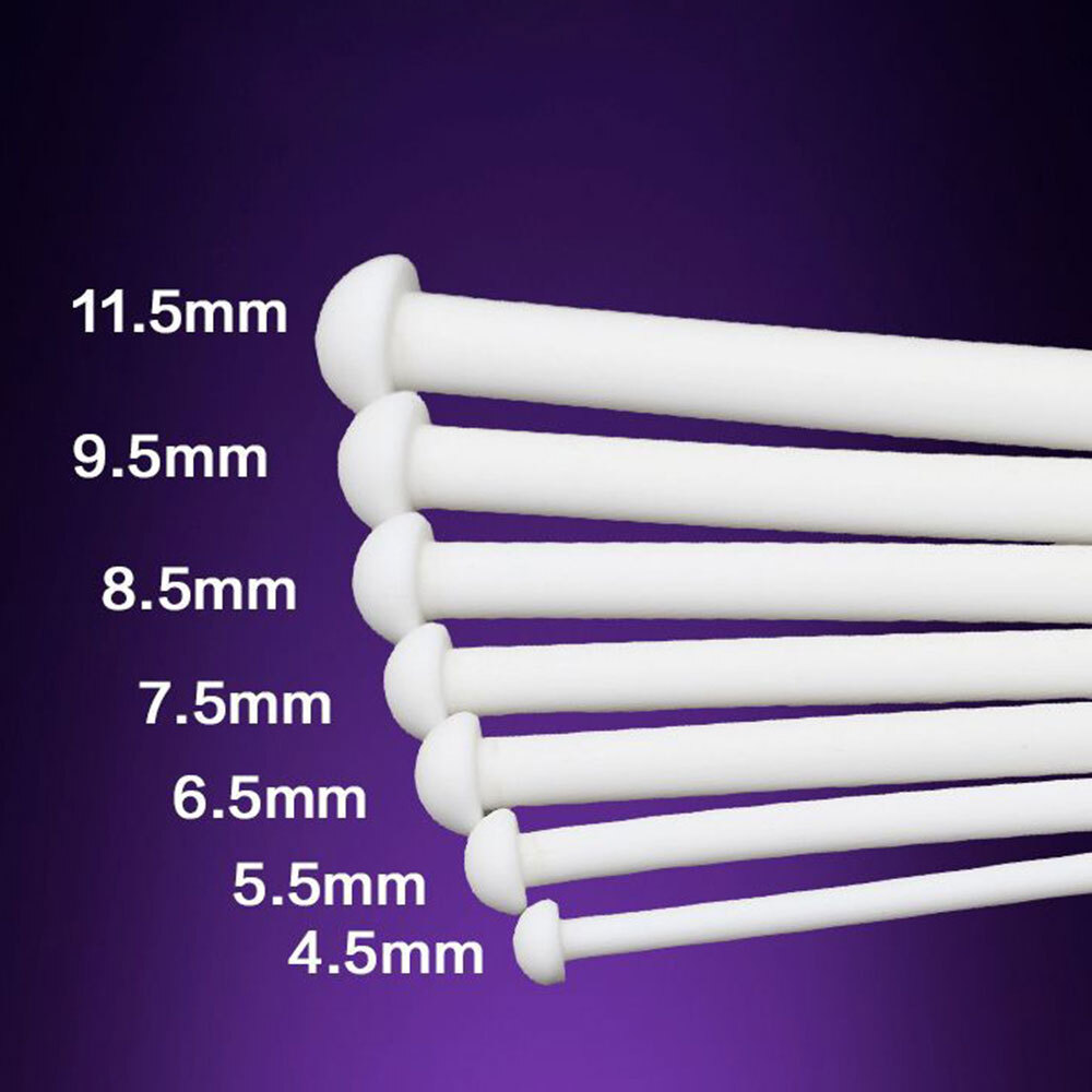 Male Penis Silicone Sound Trainer Plug  Stretcher Dilator Enhancer BDSM-