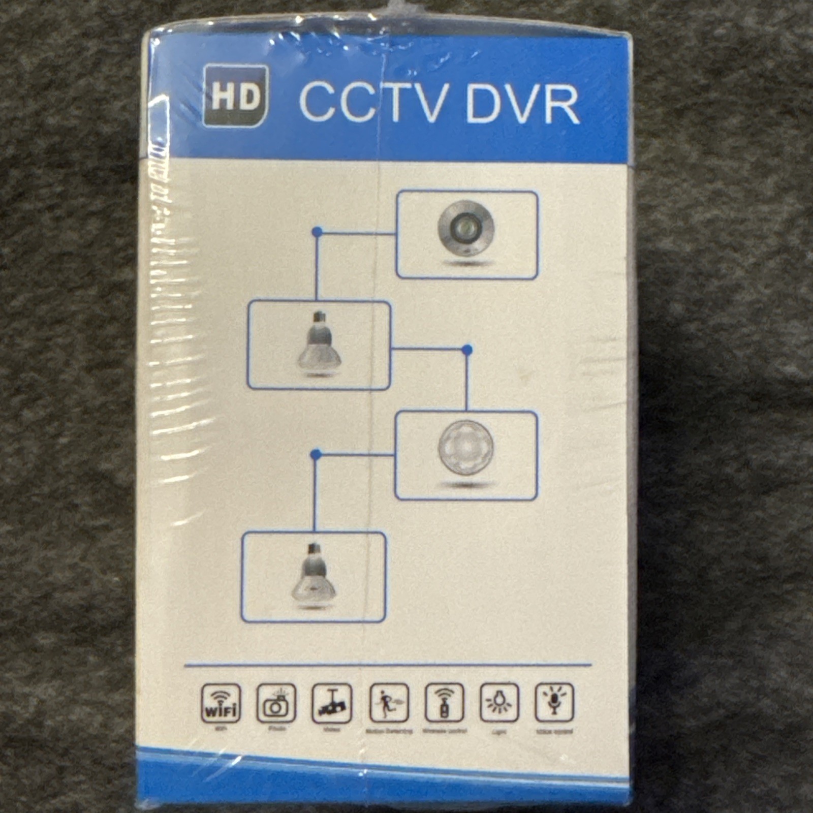 BULB CCTV SECURITY DVR HD 1080P WIFI CAMERA