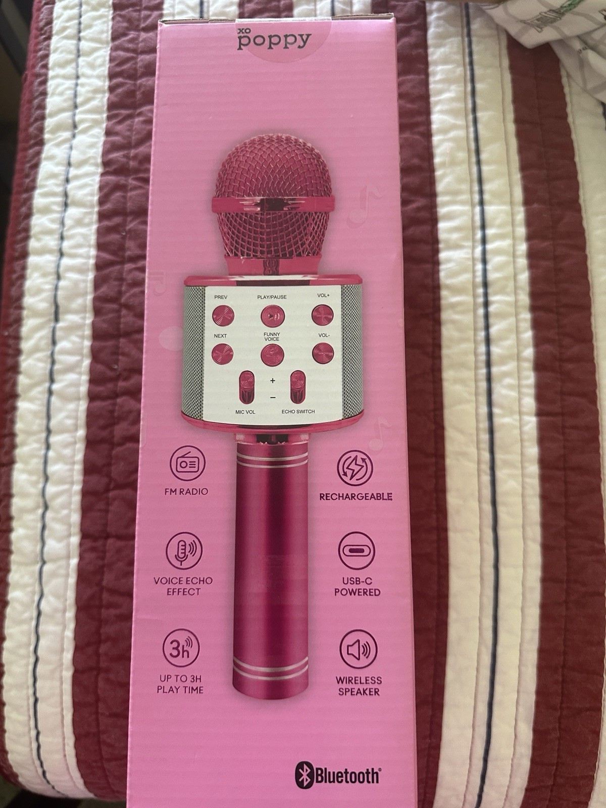 karaoke microphone bluetooth speaker