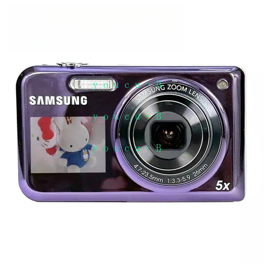 Samsung PL170 Digital Camera 16.1MP 5x Optical Zoom Purple Exposure Compensation