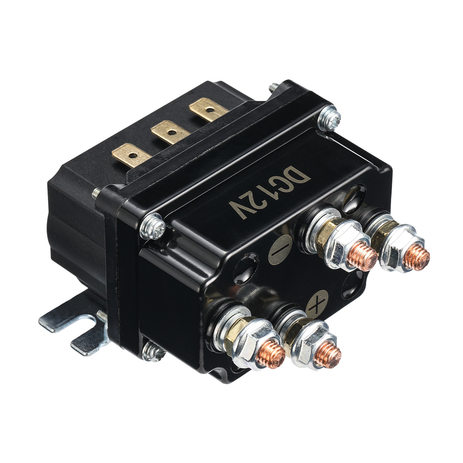 Solenoid Relay Contactor 12V 250A for Warn Winch ATV UTV Heavy Duty M6 Terminal