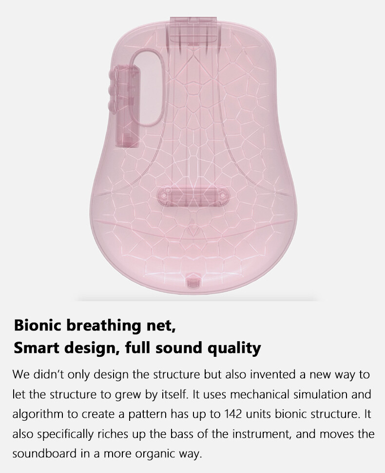 LAVA U Optional Finishes/Carbon Fiber Acoustic/ElectricFreeBoost Concert Ukulele
