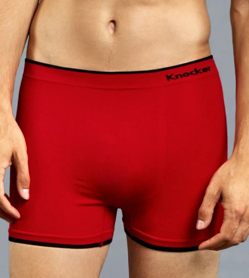 3 6 12 Microfiber Boxer Briefs Underwear Seamless Compression #02 One Size MS002