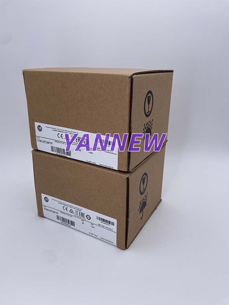 New Factory Sealed Allen-Bradley 1783-ETAP1F SER A 3-Port Ethernet/IP Tap US