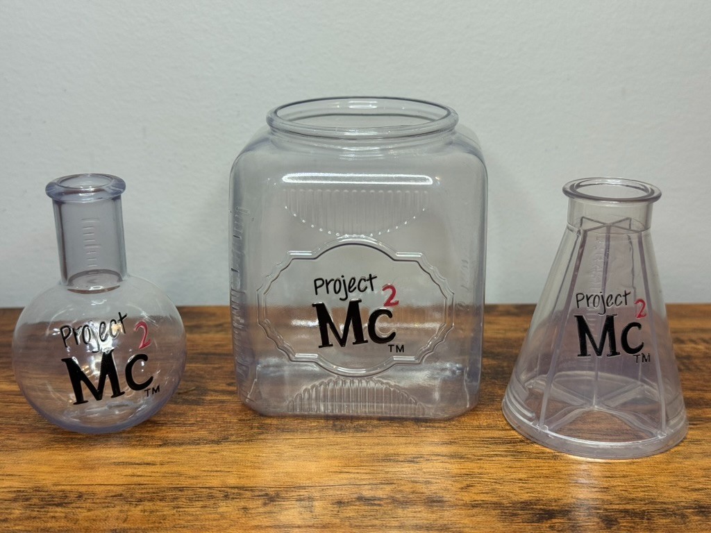 Project Mc2 Ultimate Science Lab Kit ~ 3 Beaker Replacement Parts Only