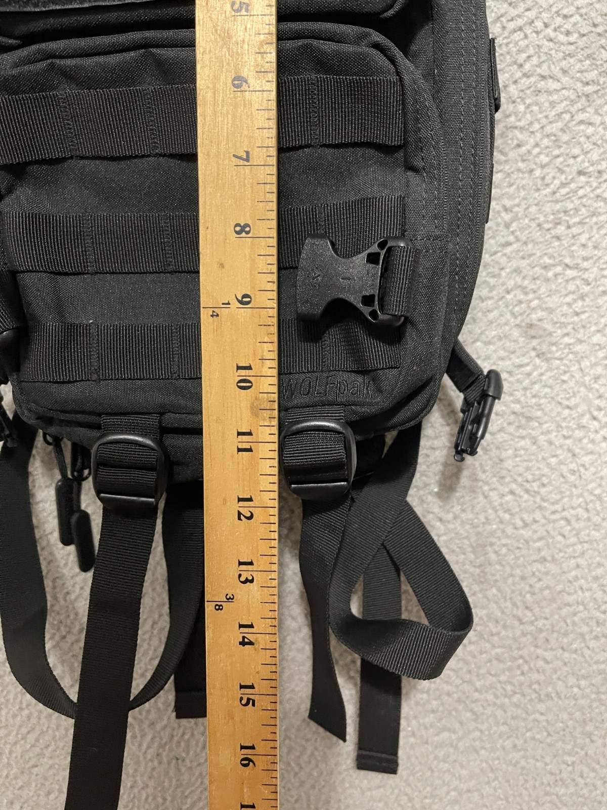 WOLFpak Mini Backpack Black Bag Wolfpack