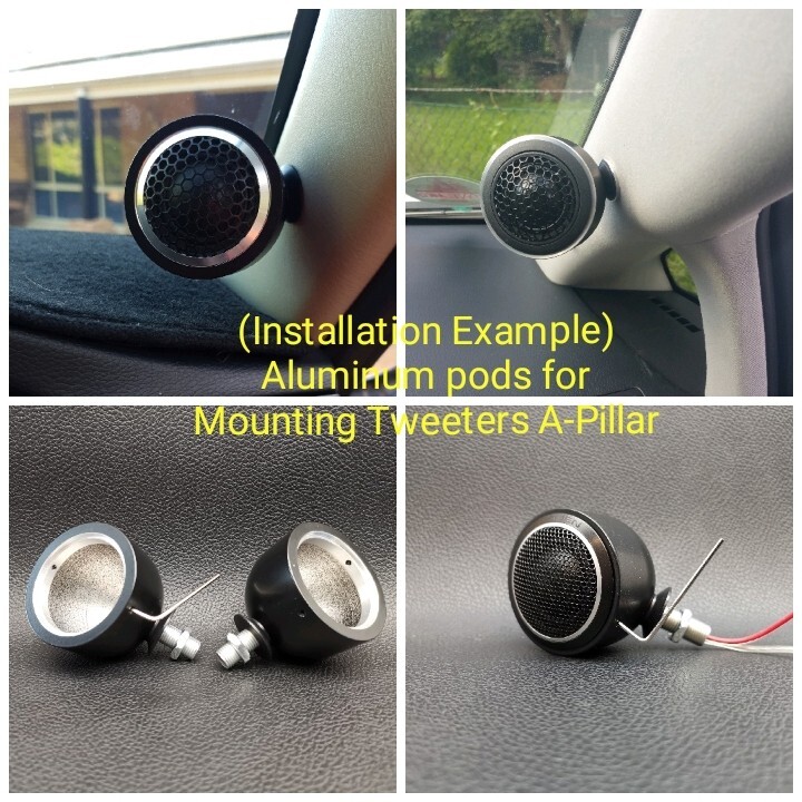 JBL Stadium gto 750 t, Aluminum pods for Tweeters JBL Stadium Gto
