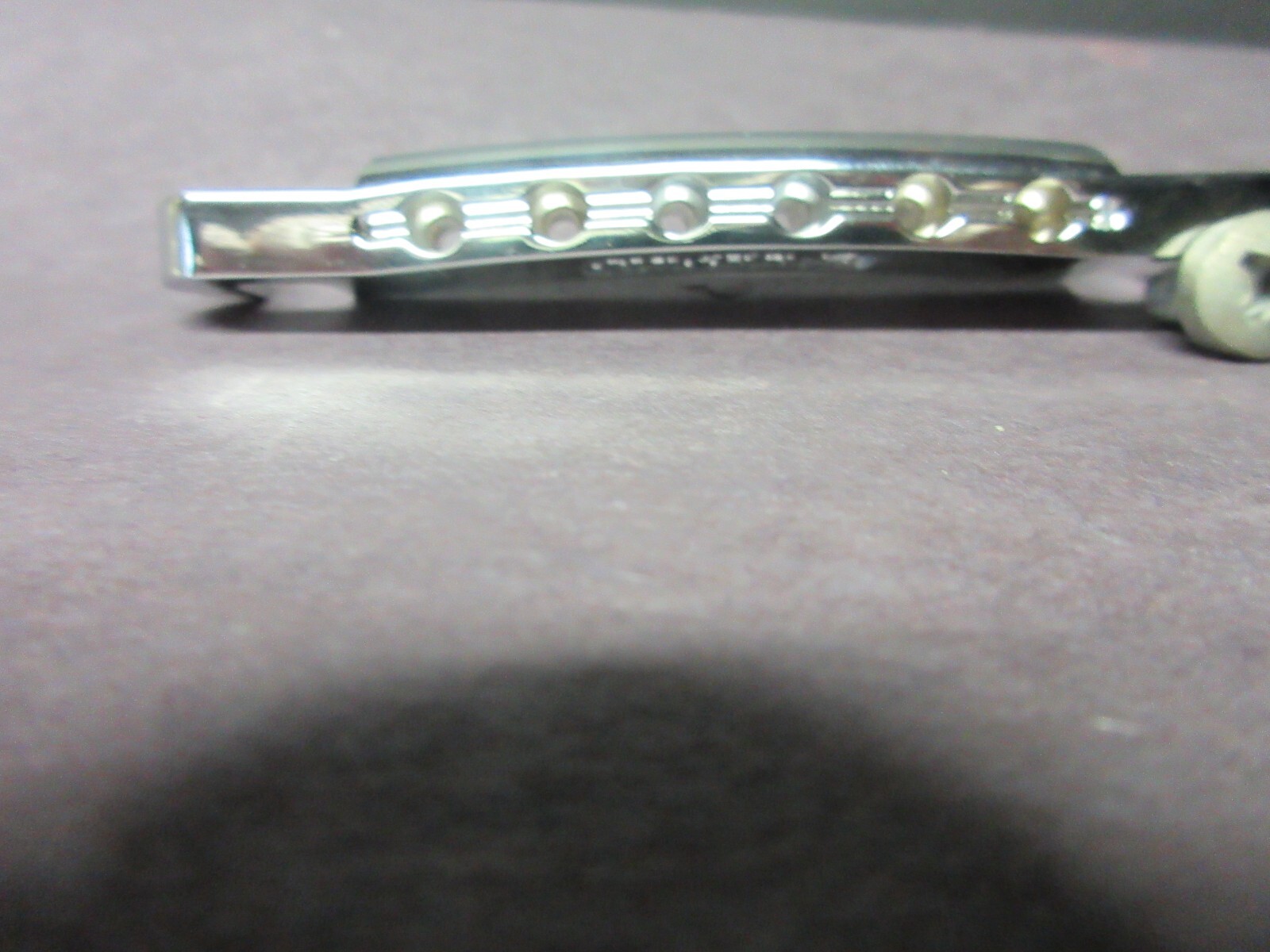 NEW Gotoh Stop Tailpiece Chrome
