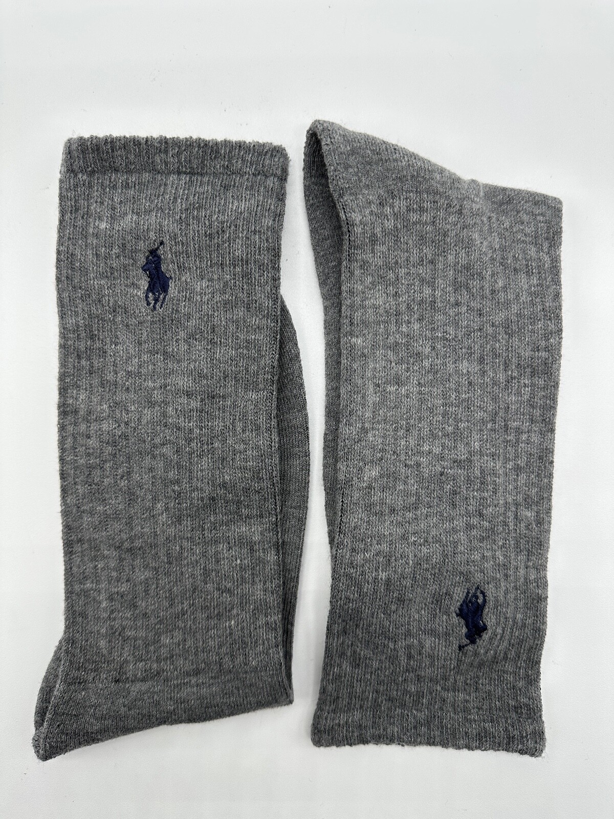 NEW ONE PAIR NO TAG POLO RALPH LAUREN MENS CREW SPORT SOCKS SIZE 7-12 POLYESTER