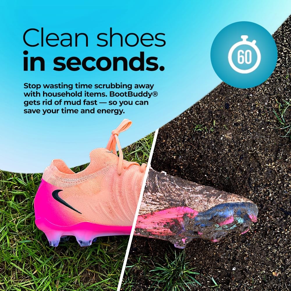 BootBuddy Shoe Cleaner Brush Kit: Cleans Mud & Dirt Fast, Seen on Dragons' Den
