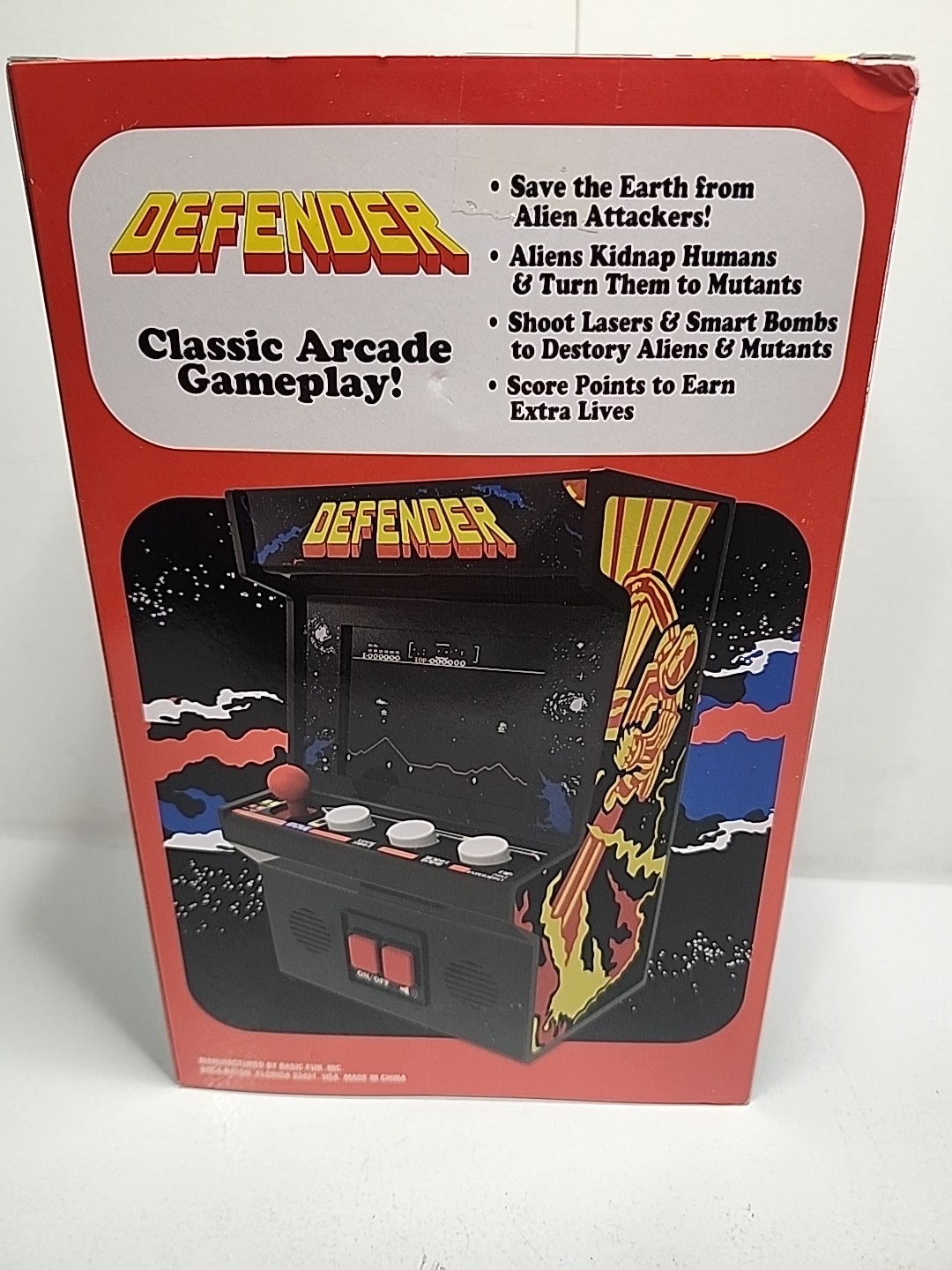 Midway Retro Mini Arcade Defender Handheld Electronic Game