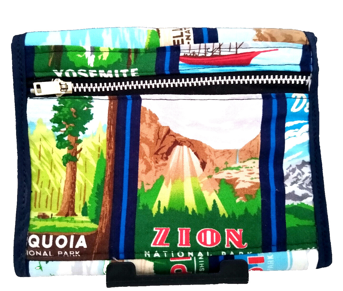 Yellowstone Zion Grand Canyon Olympic Yosemite Wallet Pouch Cloth Handmade