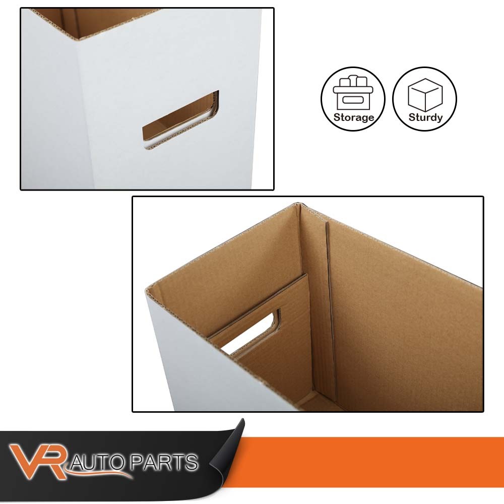 3PCS Short Comic Book Storage Boxes Holds 150 175 Stackable Archival Cardboard