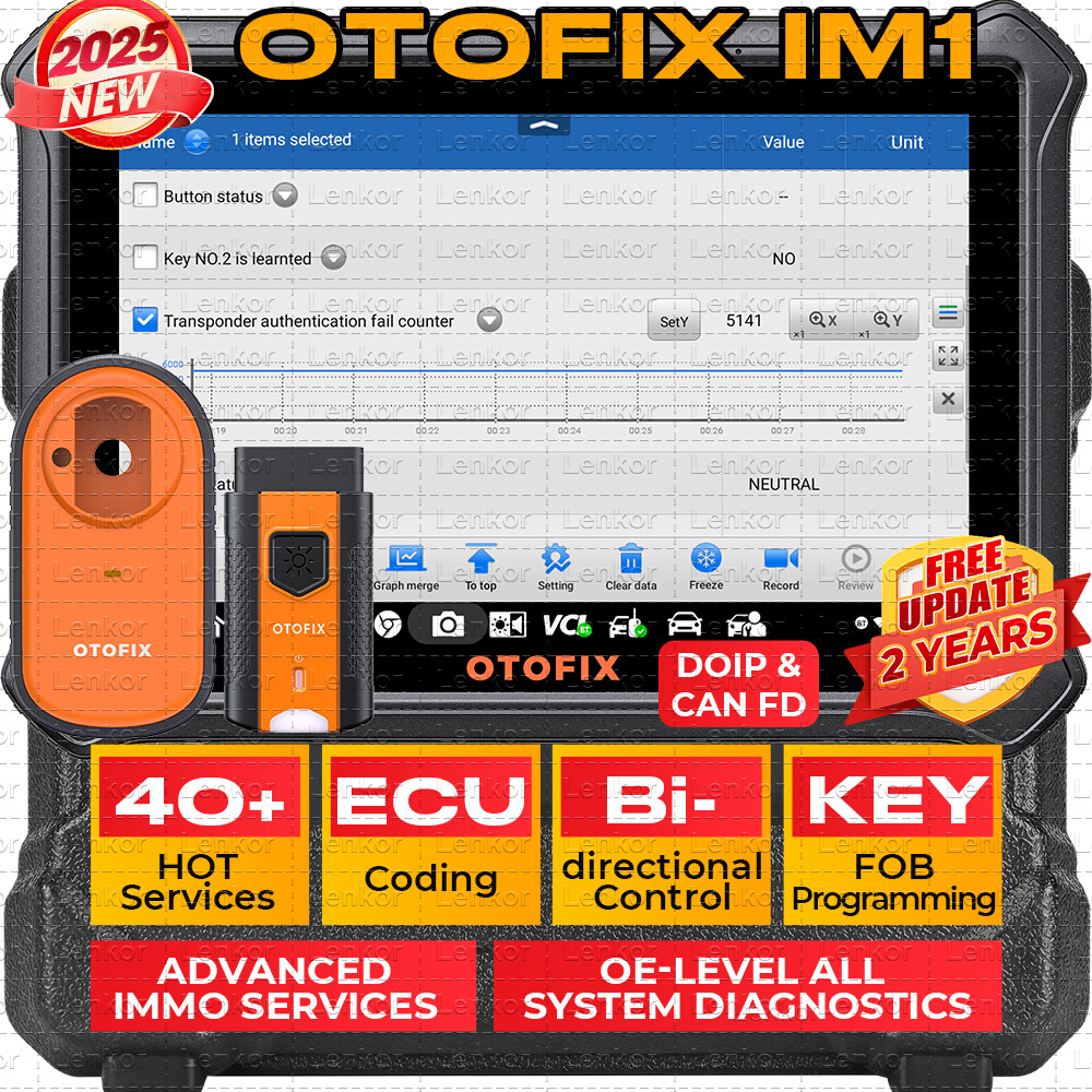 2025 Newest OTOFIX IM1 IMMO & Key Fob Programming All System Car Scanner Tool