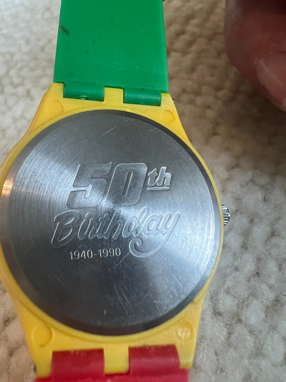 M&M Candy 50th Birthday Watch