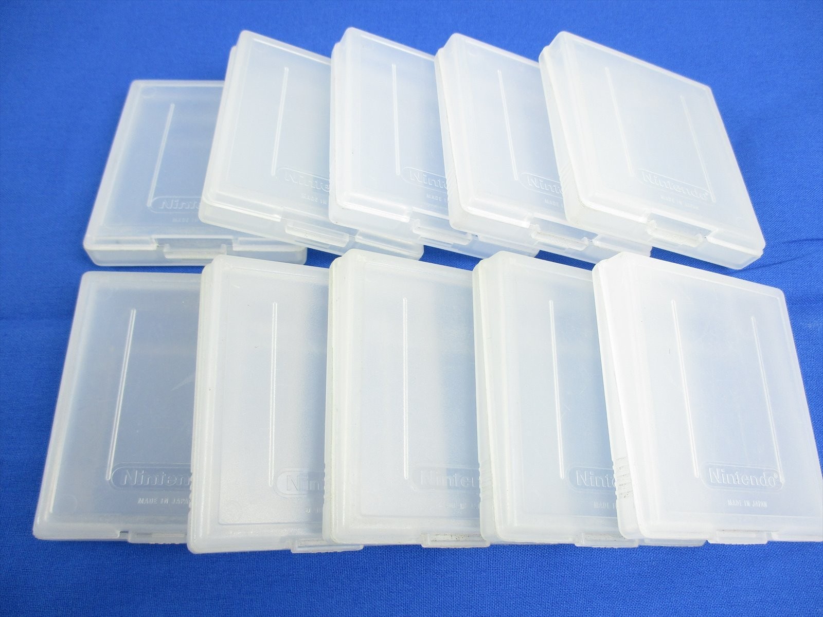 Lot of 10 Game Boy Cartridge Case Official Nintendo gb