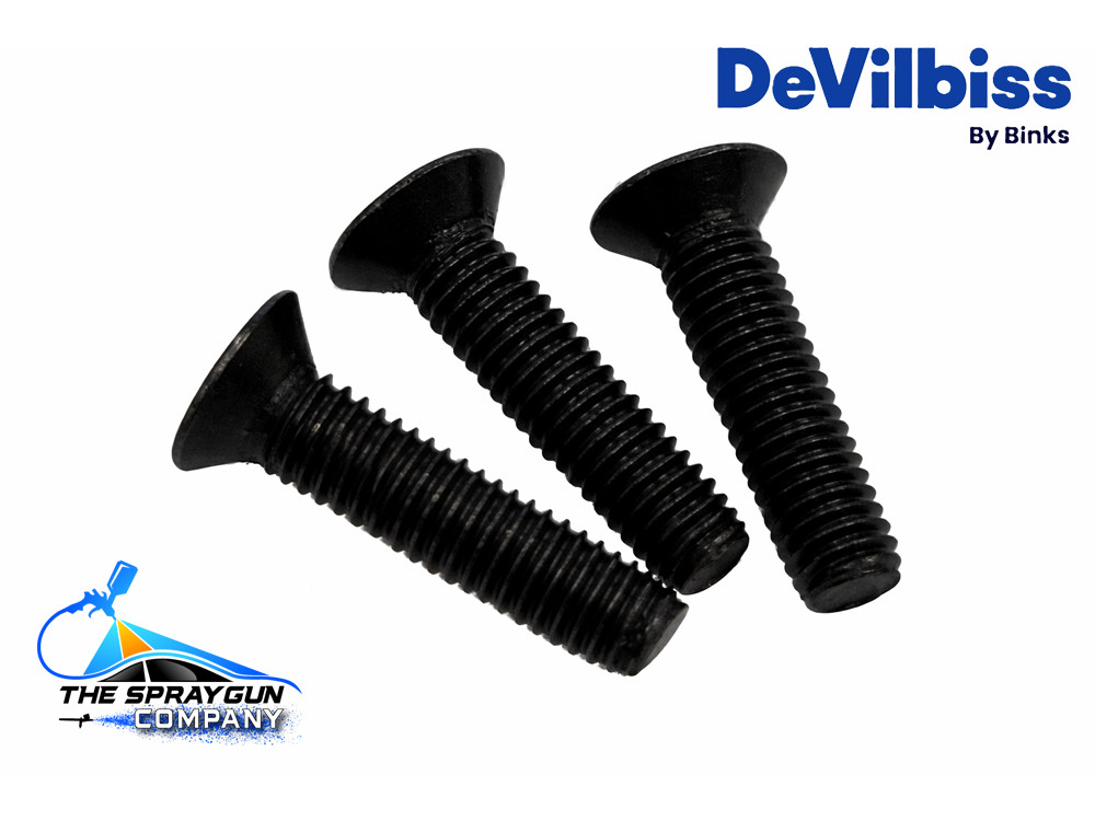 DeVilbiss - DV1 Spray Head Screw Kit of 3 (704403)