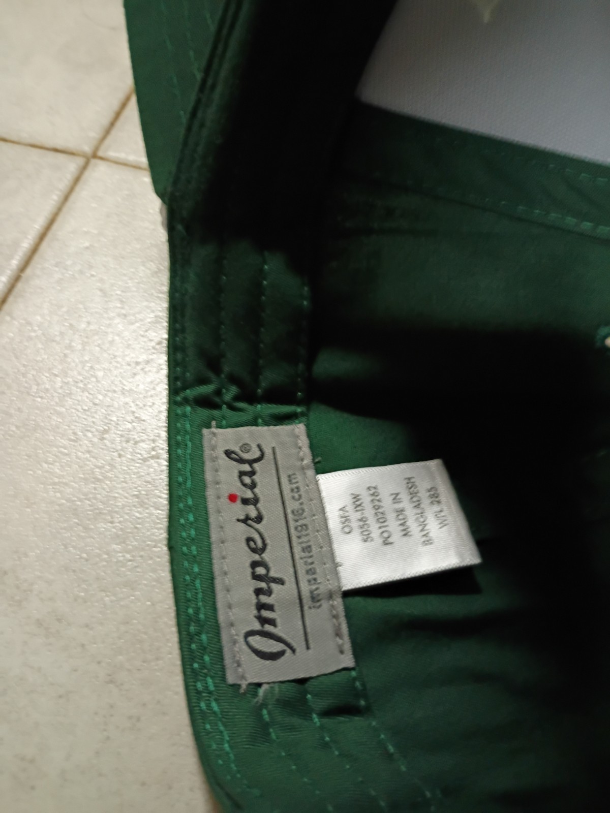Imperial 5054 The Wrightson Green Performance Rope Hat Snapback Cap Wealth.com