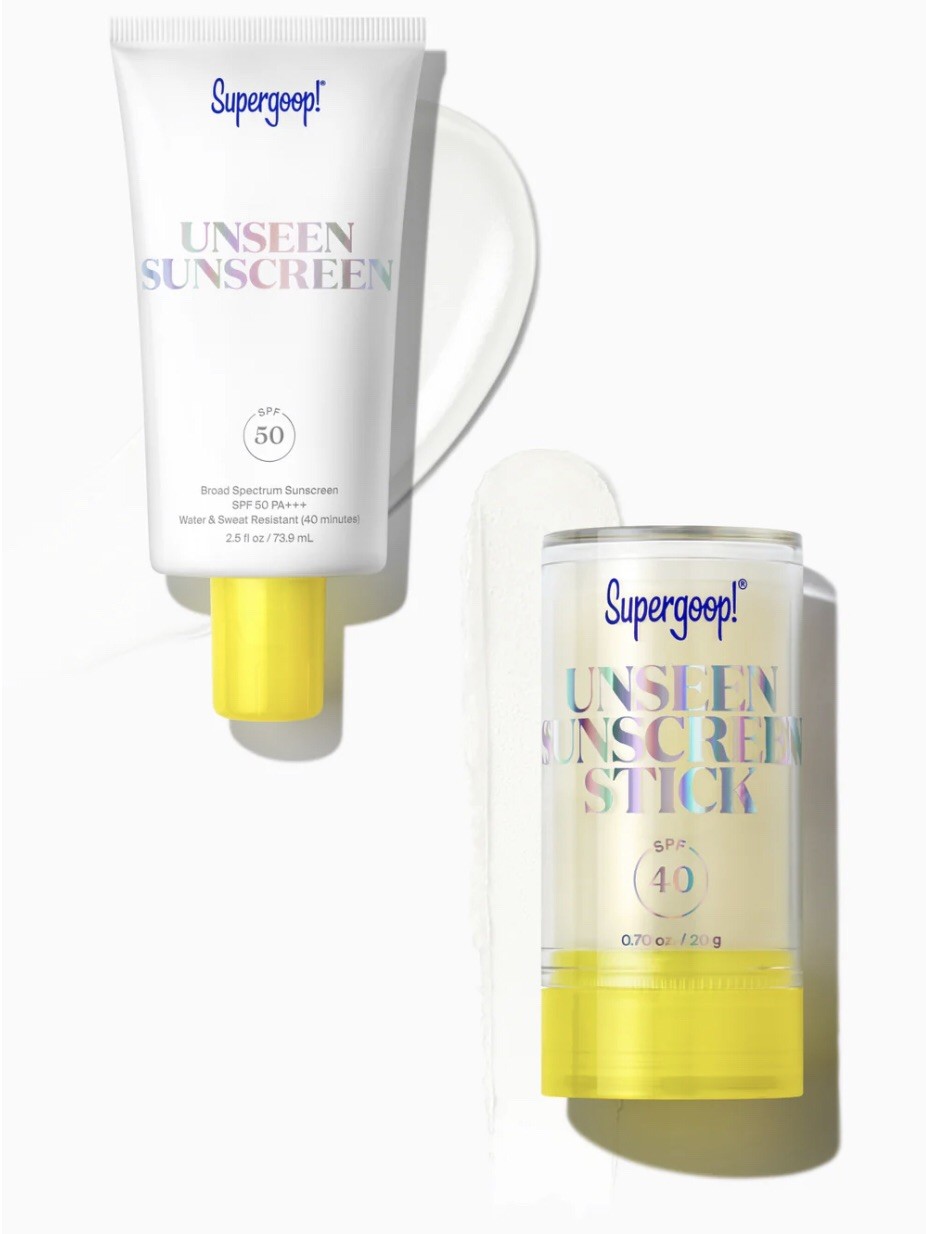 Supergoop! Unseen Sunscreen SPF 50 BUNDLE and SPF 40 Duo