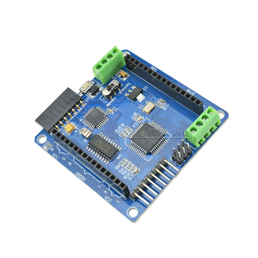 Full Color Rainbow Coloruino V2.0 Matrix RGB LED Driver Shield DIY For Arduino-