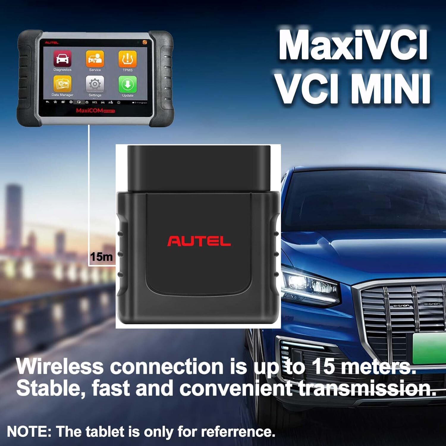 New Autel MaxiVCIMini Bluetooth VCI Mini Diagnostic Interface Wireless Connector