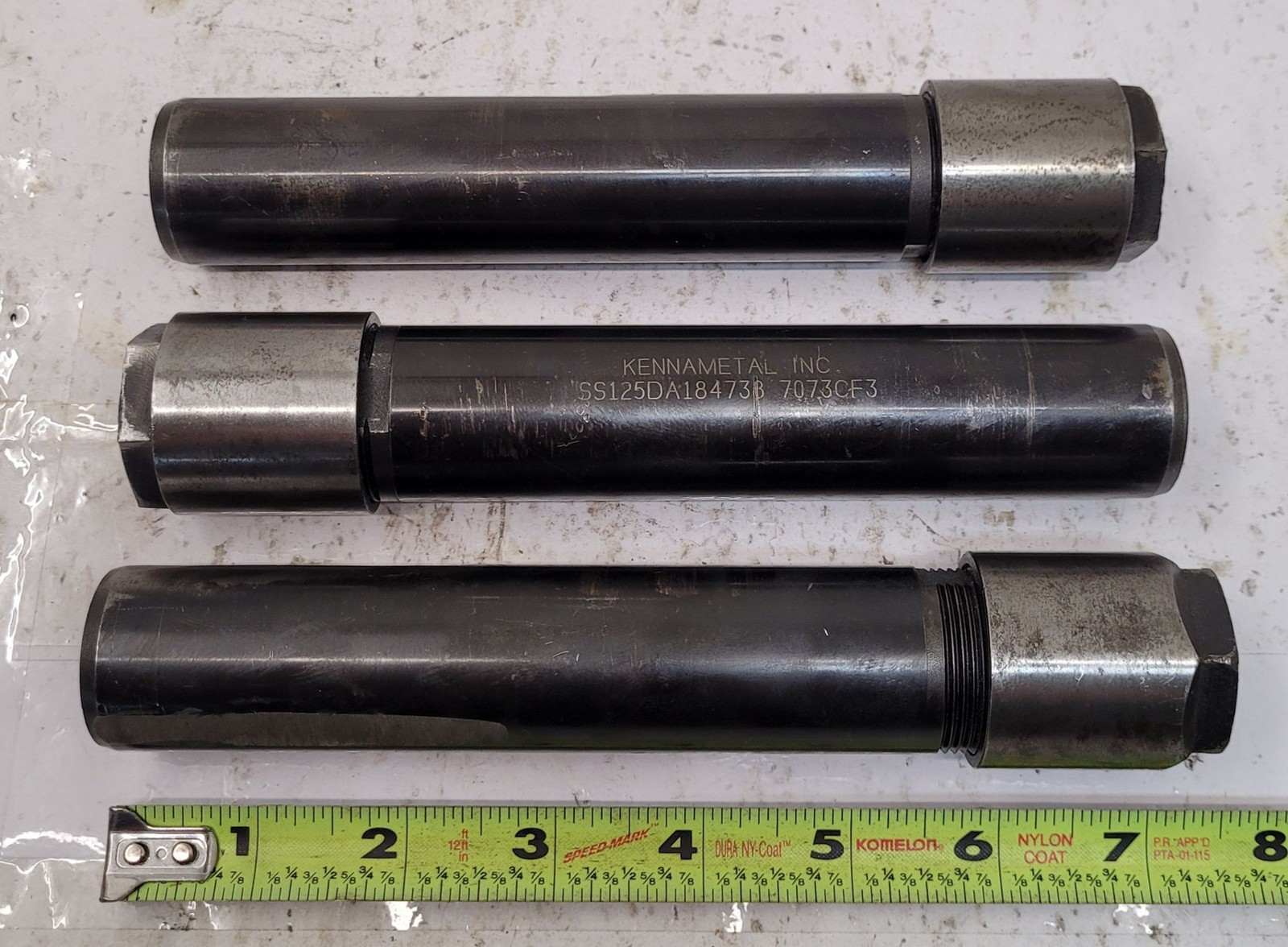 KENNAMETAL SS1250DA184738 Double-Angle Collet Chucks - Set of 3