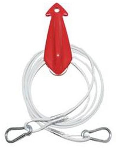 Airhead Ahth-5 Tow Demon Harness 12' Rope 12 feet, Red