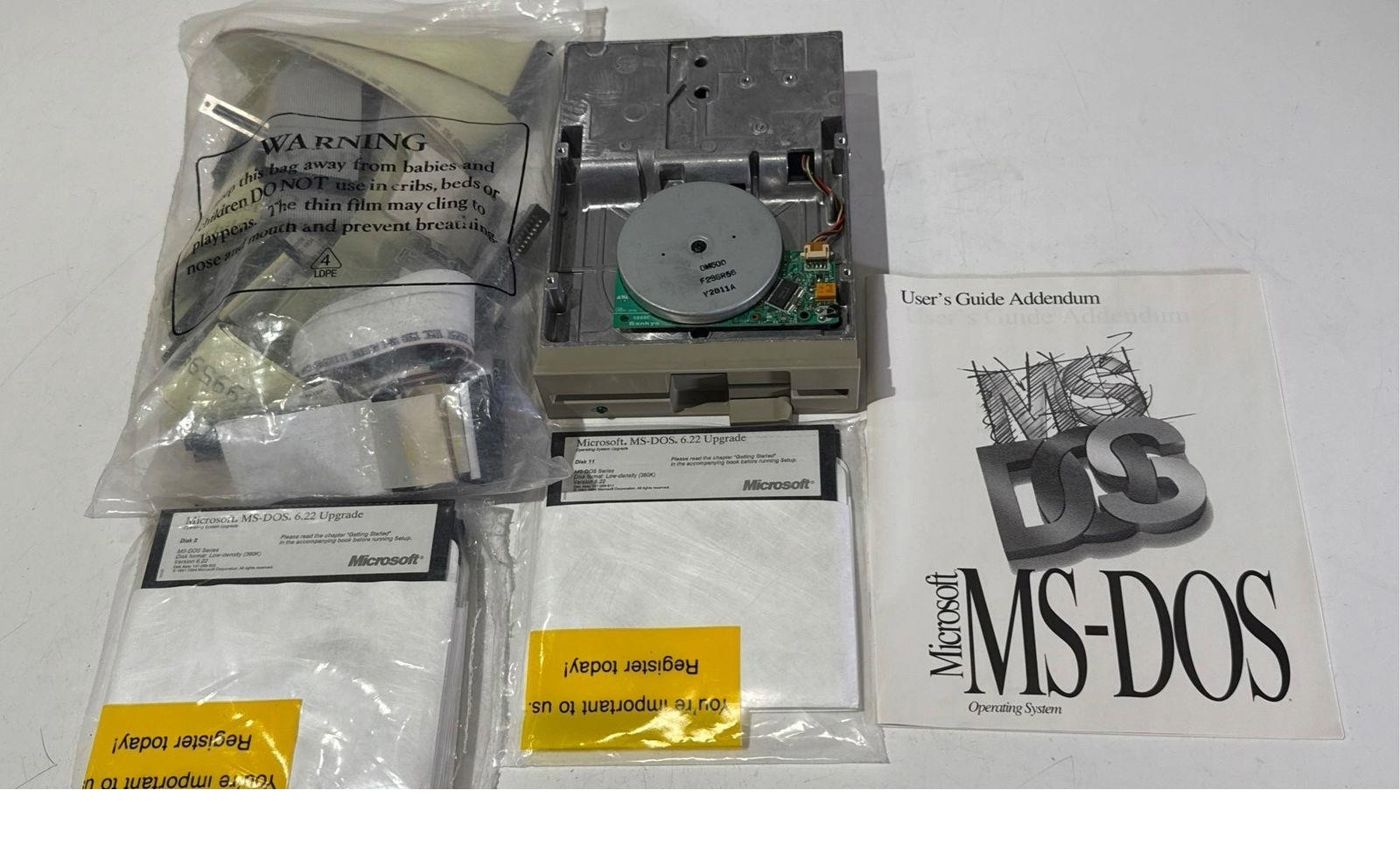 Epson SD-600 Floppy Drive + Extras