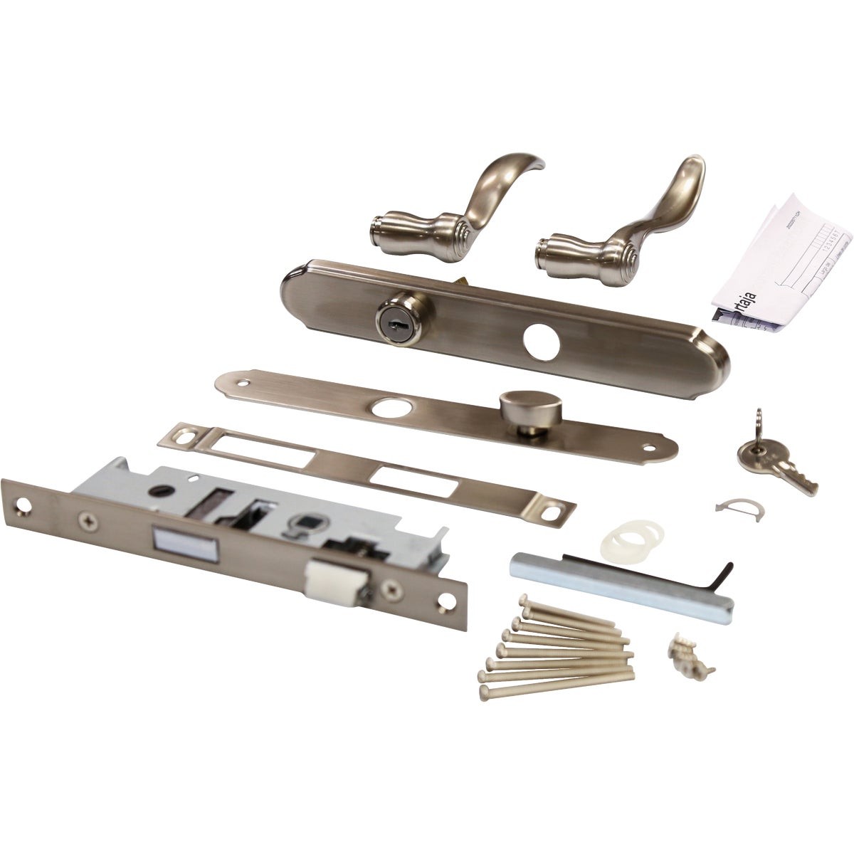 Larson Revere Nickel Storm Door Leverset CH3041701 Larson CH3041701 092304172767