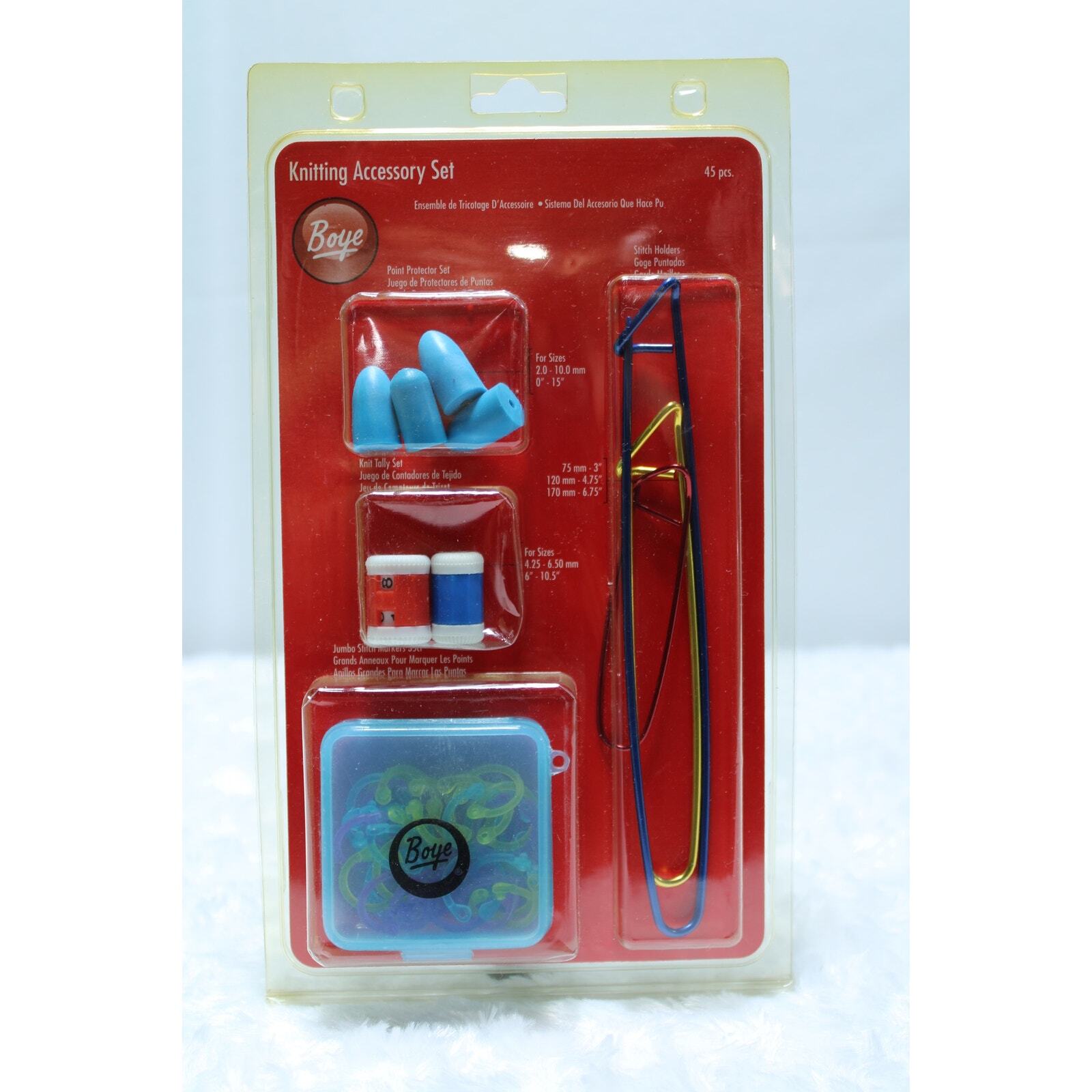 Boye Knitting Accessory Set New