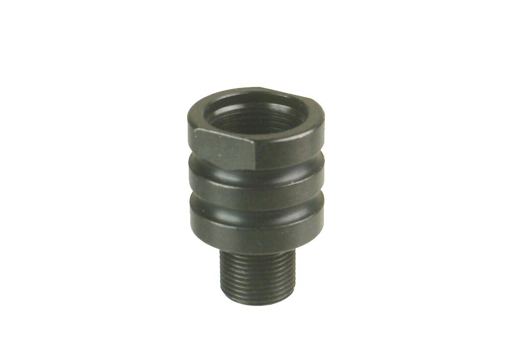 5/8X24 Inside Thread Convert To 1/2-28 Outside Thread TPI Muzzle Brake Adapter