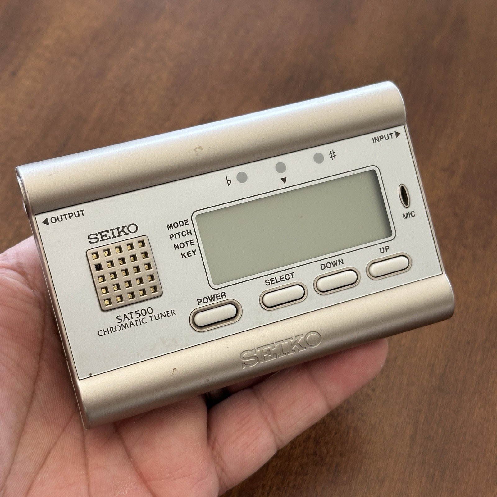 ⭐ SEIKO SAT100 SAT500 Digital Guitar And Bass Tuner -Tested Working ⭐