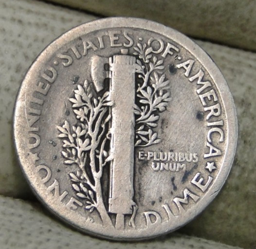 1921d Mercury Dime