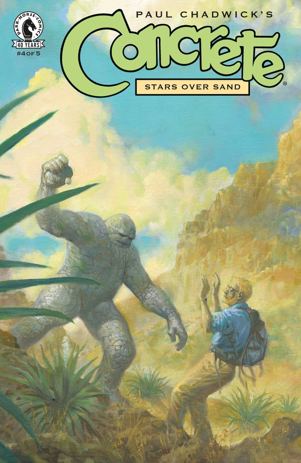 Pre-Order Concrete: Stars Over Sand #4 (Cover A) (Paul Chadwick) Comics Presale