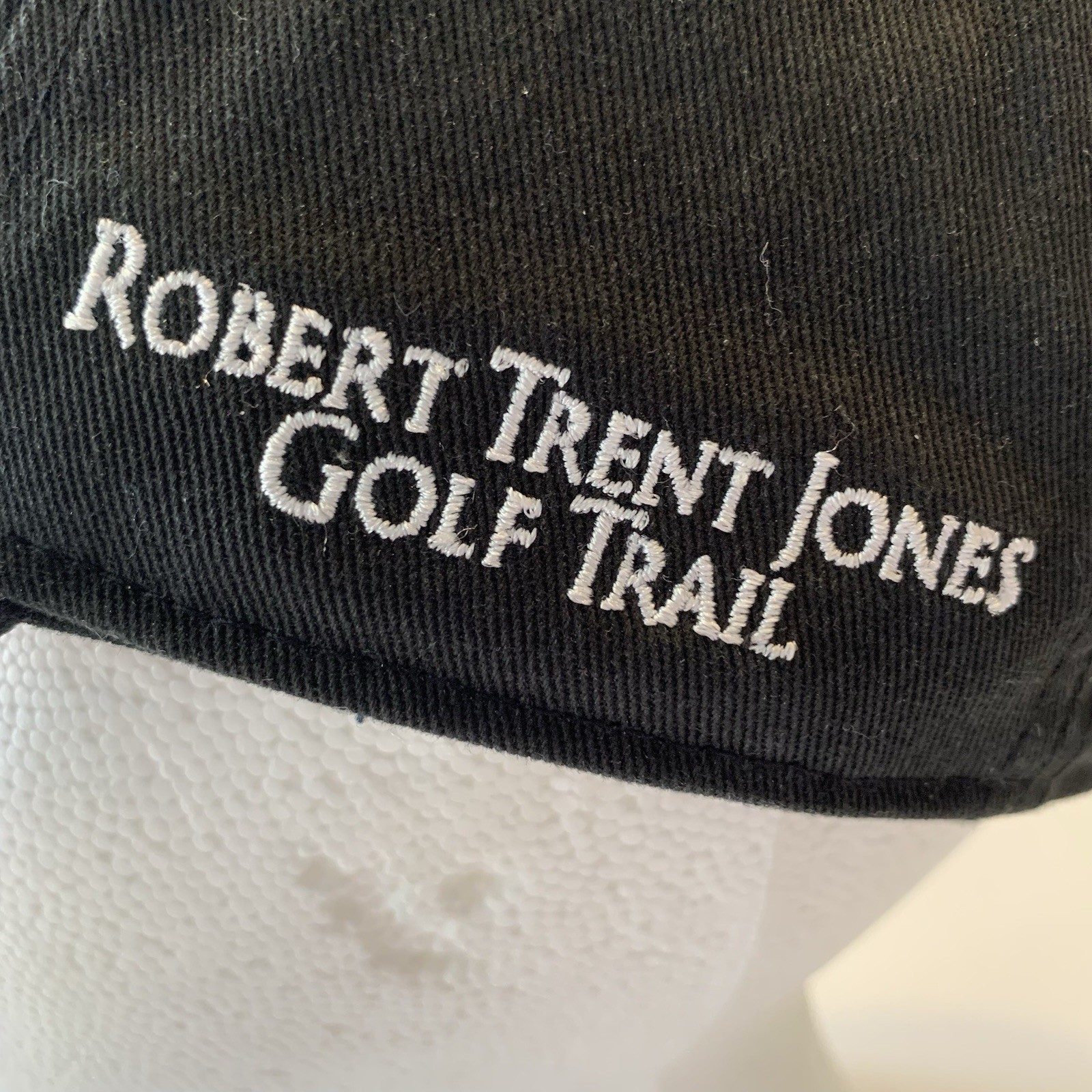 Robert Trent Jones Golf Trail Hat Cap Black Adjustable