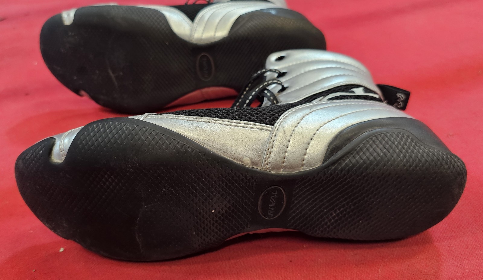 Rival Guerrero Silver And Black Boxing Shoes 11