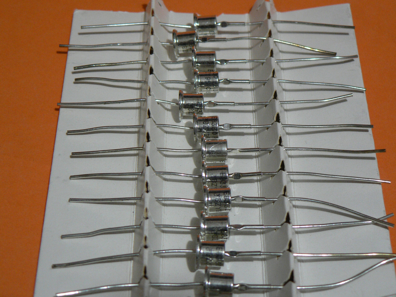 5 PCS PHILIPS BZY95C16 VINTAGE 16 VOLTS ZENER DIODE METAL BODY "FREE US SHIPPING