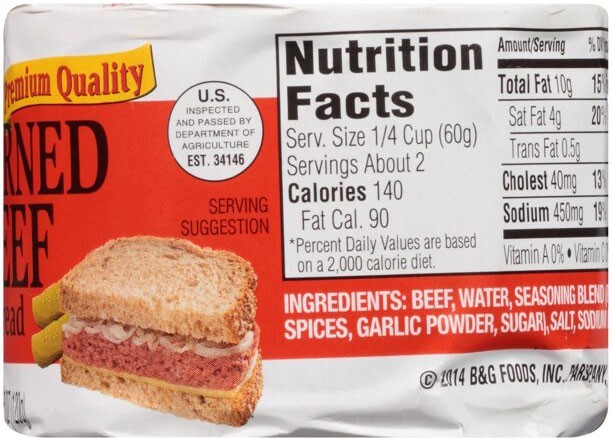 Underwood Corned Beef Spread - 4.25 oz