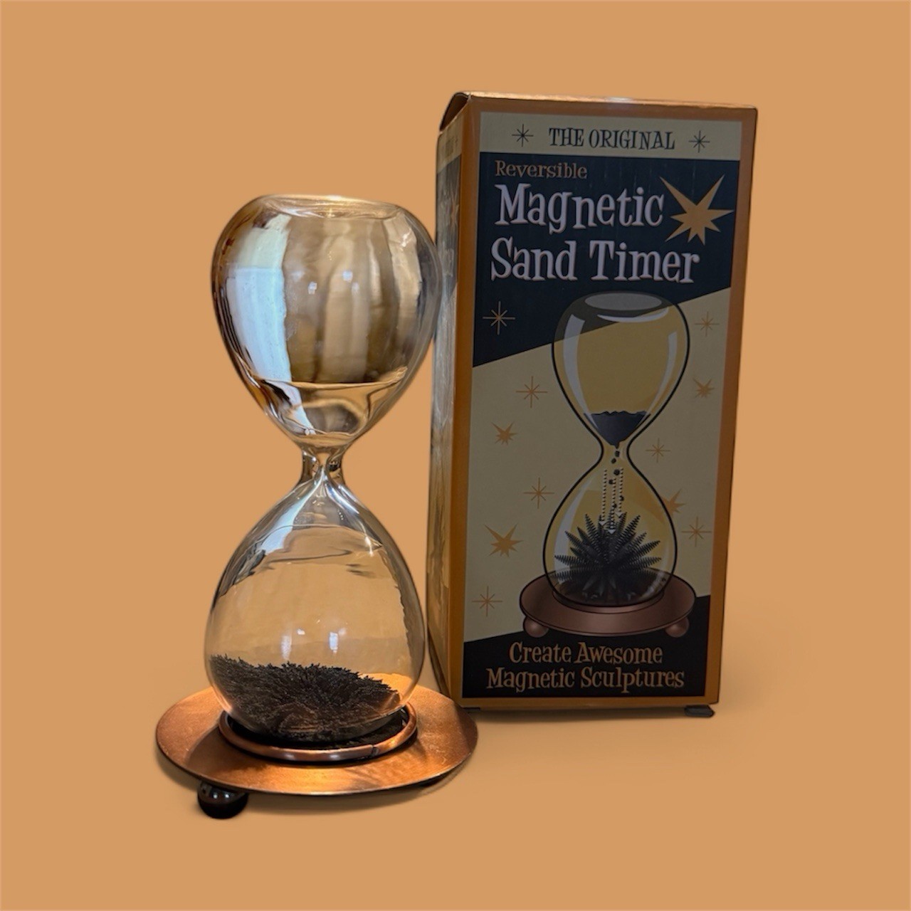 The Original Reversable Magnetic Sand Timer Westminster NIB