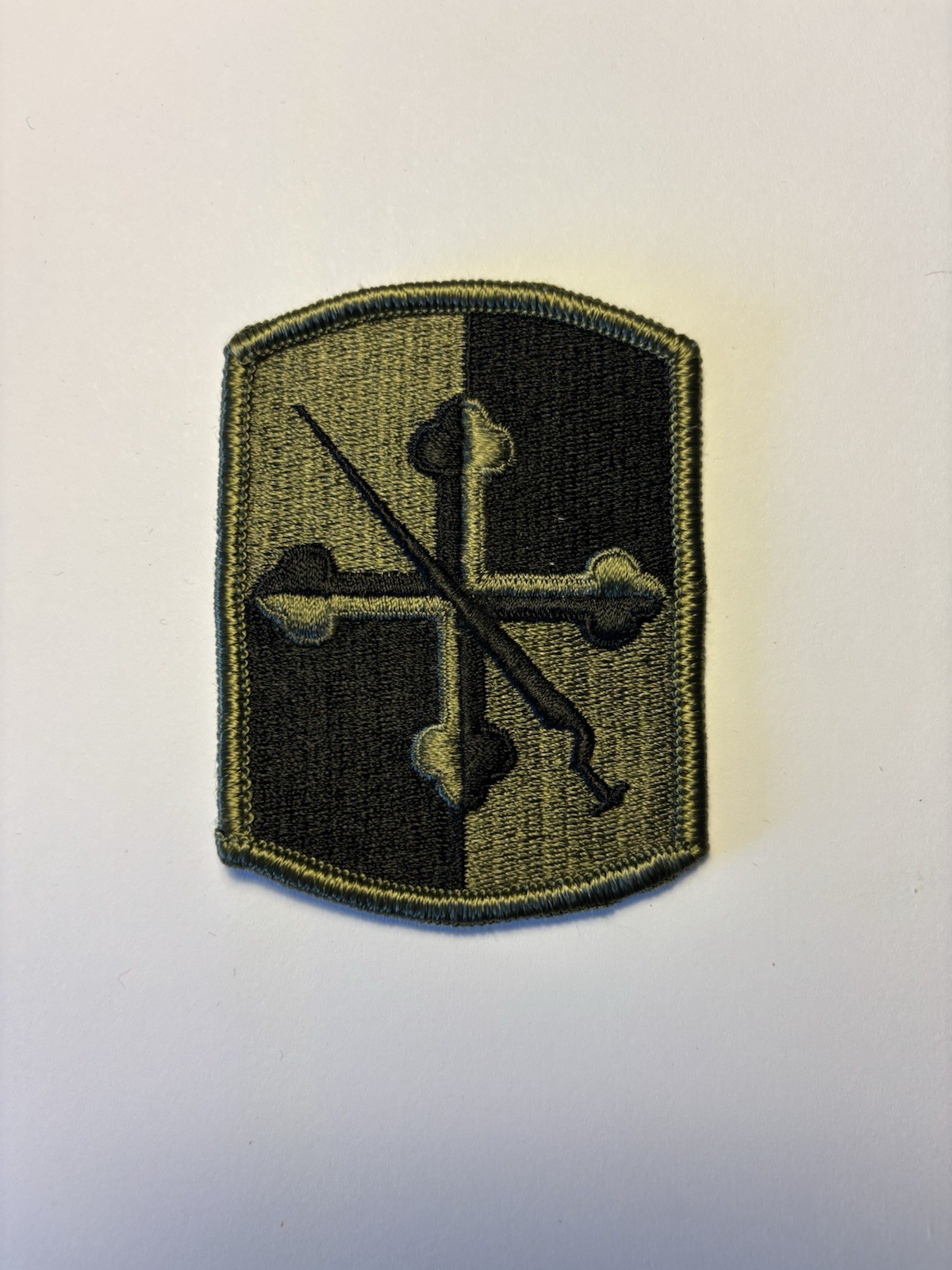 58th  Infantry Brigade U.S. Army Shoulder Patch Subdued