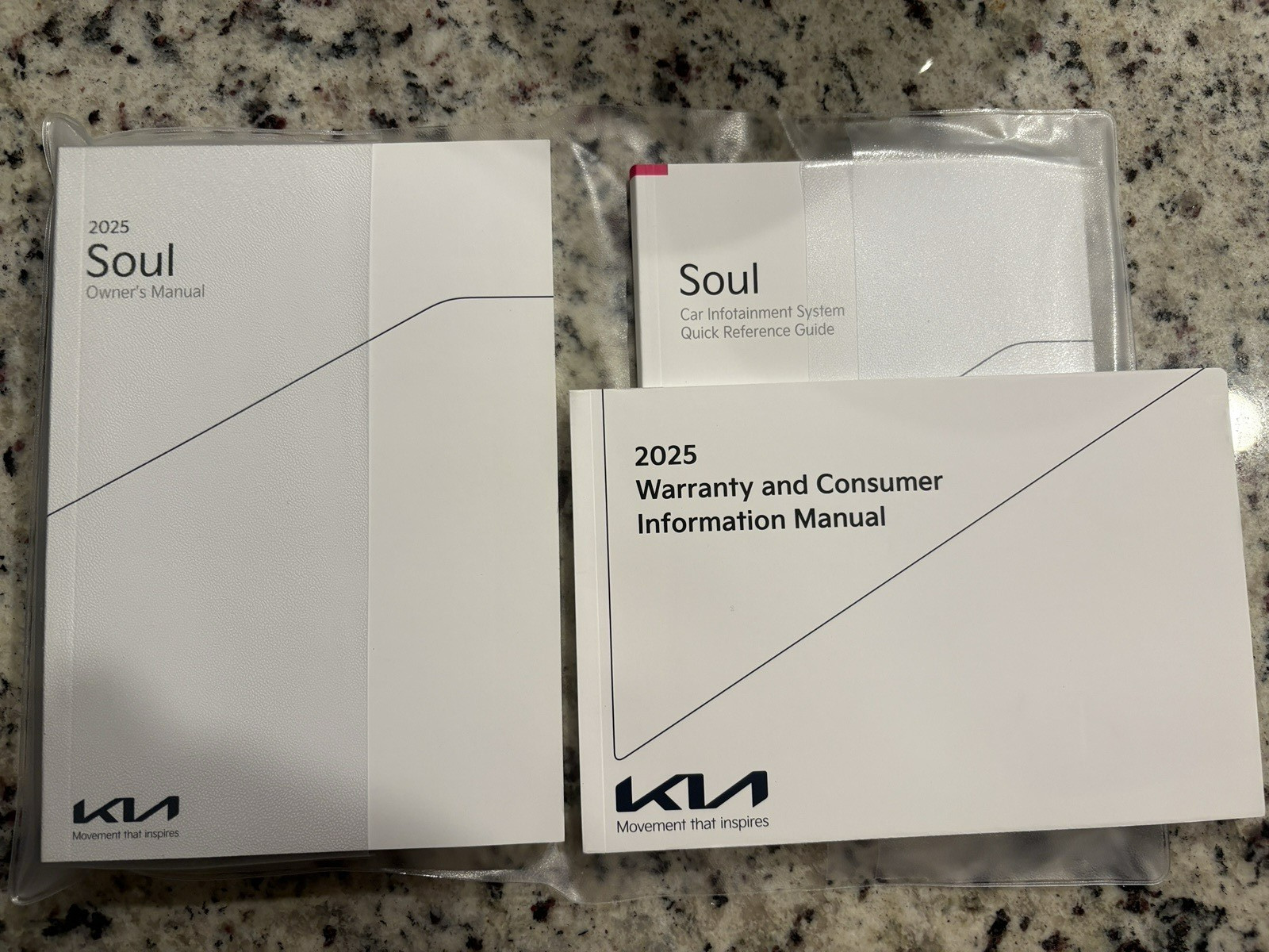 2025 Kia SOUL Factory Owners Manual Set & Car Infotainment  ~OEM~ FREE shipping