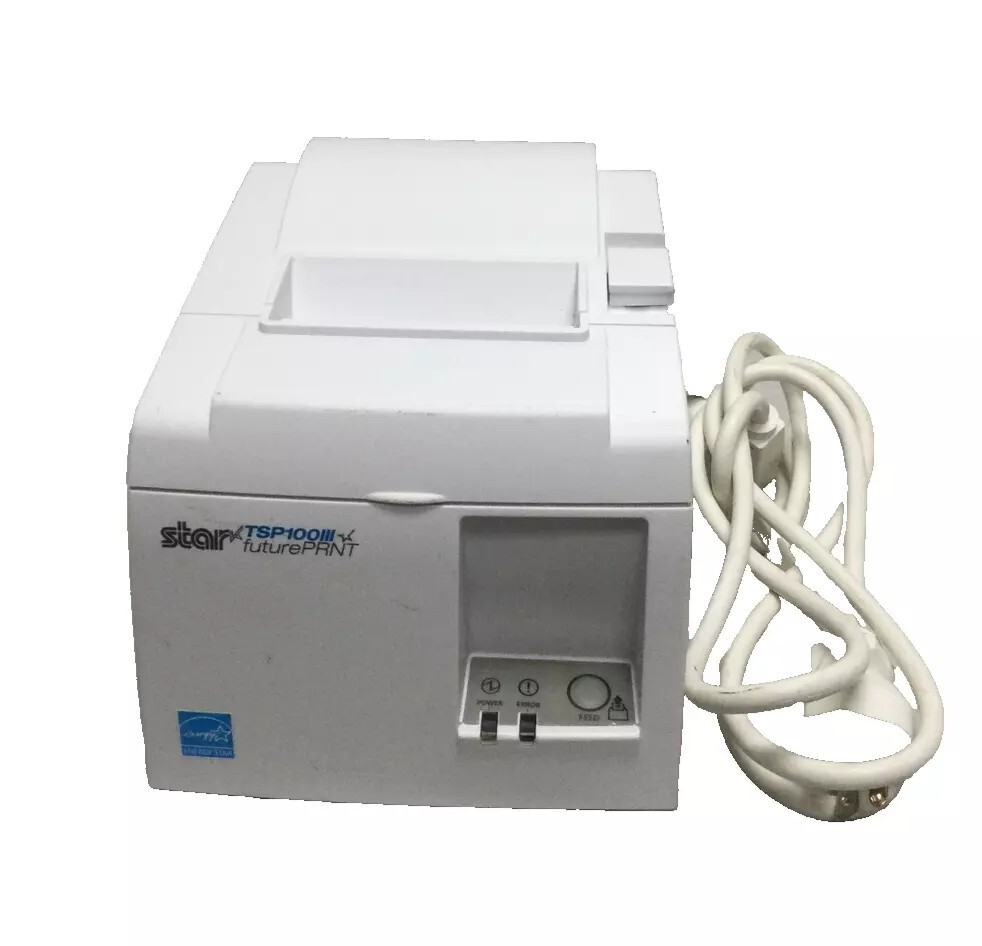 Star TSP143IIIU TSP100III USB Thermal POS Receipt Printr White. 90 D WRL.