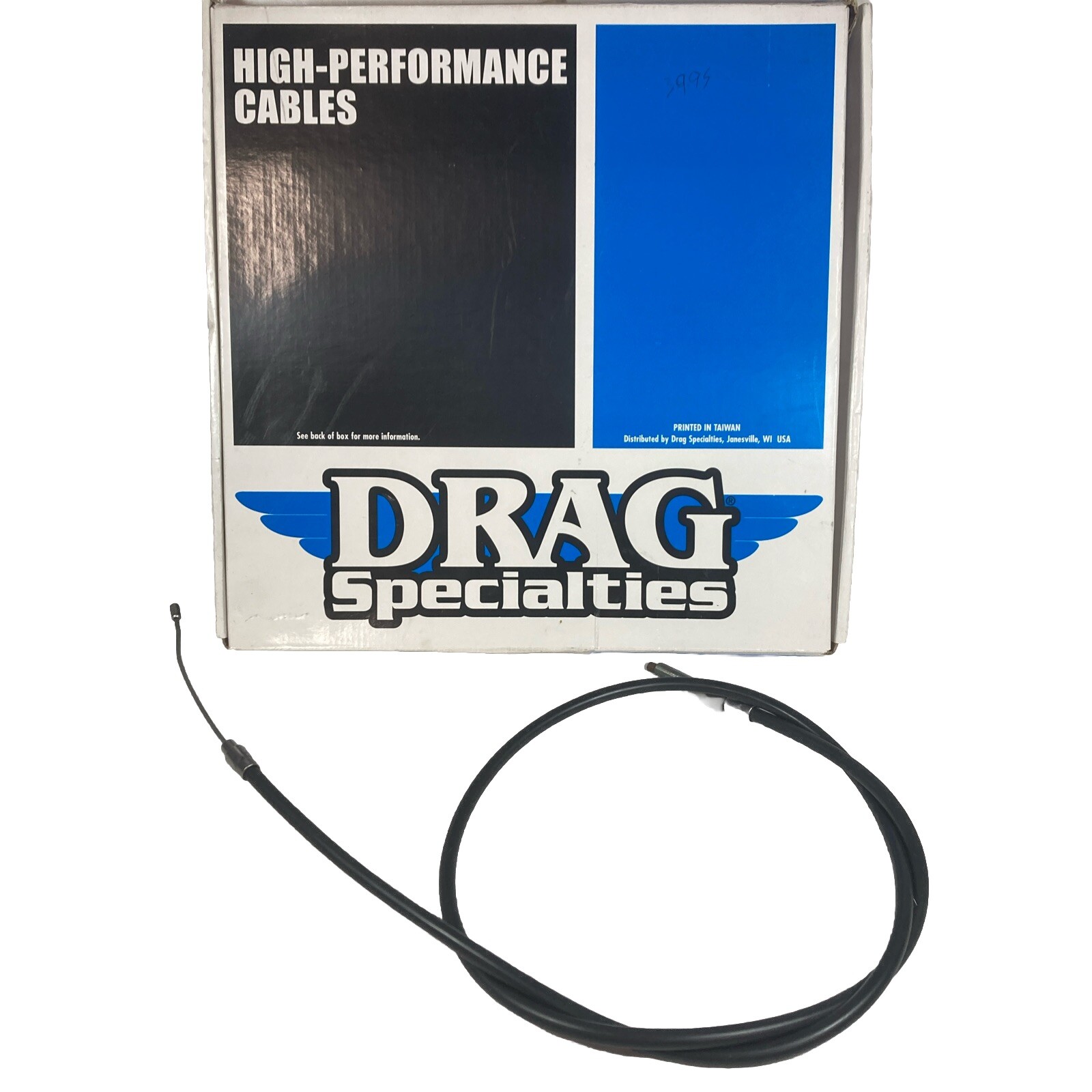 NEW DRAG SPECIALTIES VINYL CLUTCH CABLE 58" 0652-0304