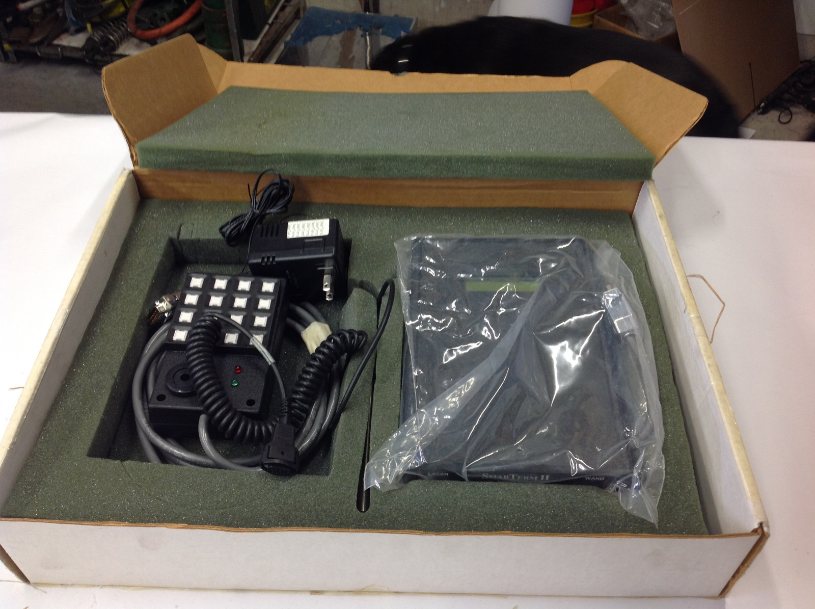 Smartronics Smarterm II Control Box Wand & Terminal Bar Code Reader. NEW SURPLUS