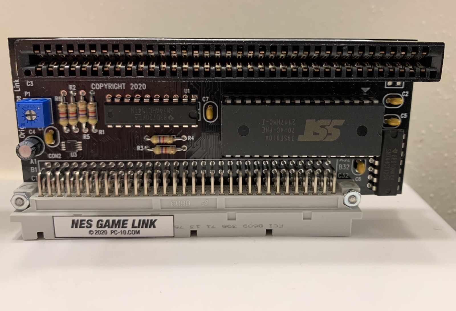 Nintendo Playchoice 10 NES GAME LINK The All Bios Nes Cart Adapter Pc-10