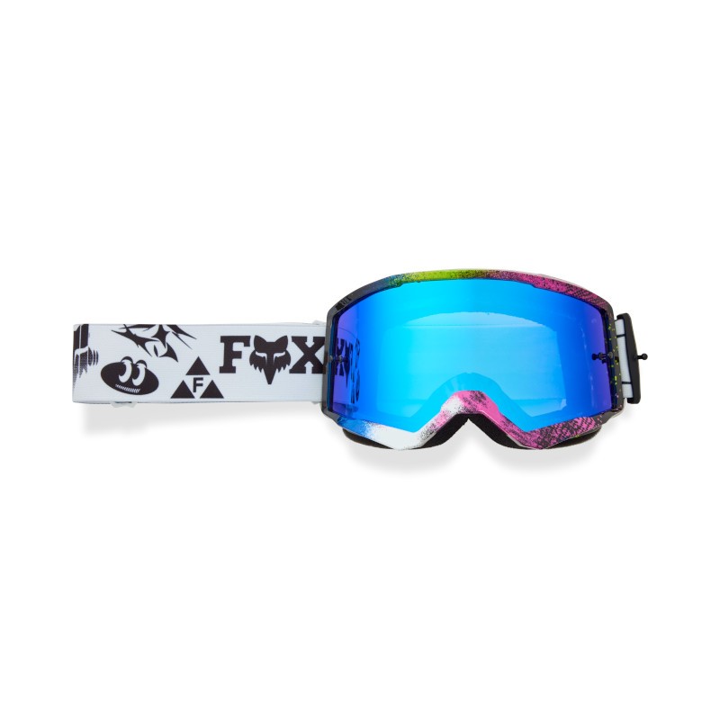 Fox Racing Main Image Cosmo Mirrored Lens Goggles (White/Black) (One Size)