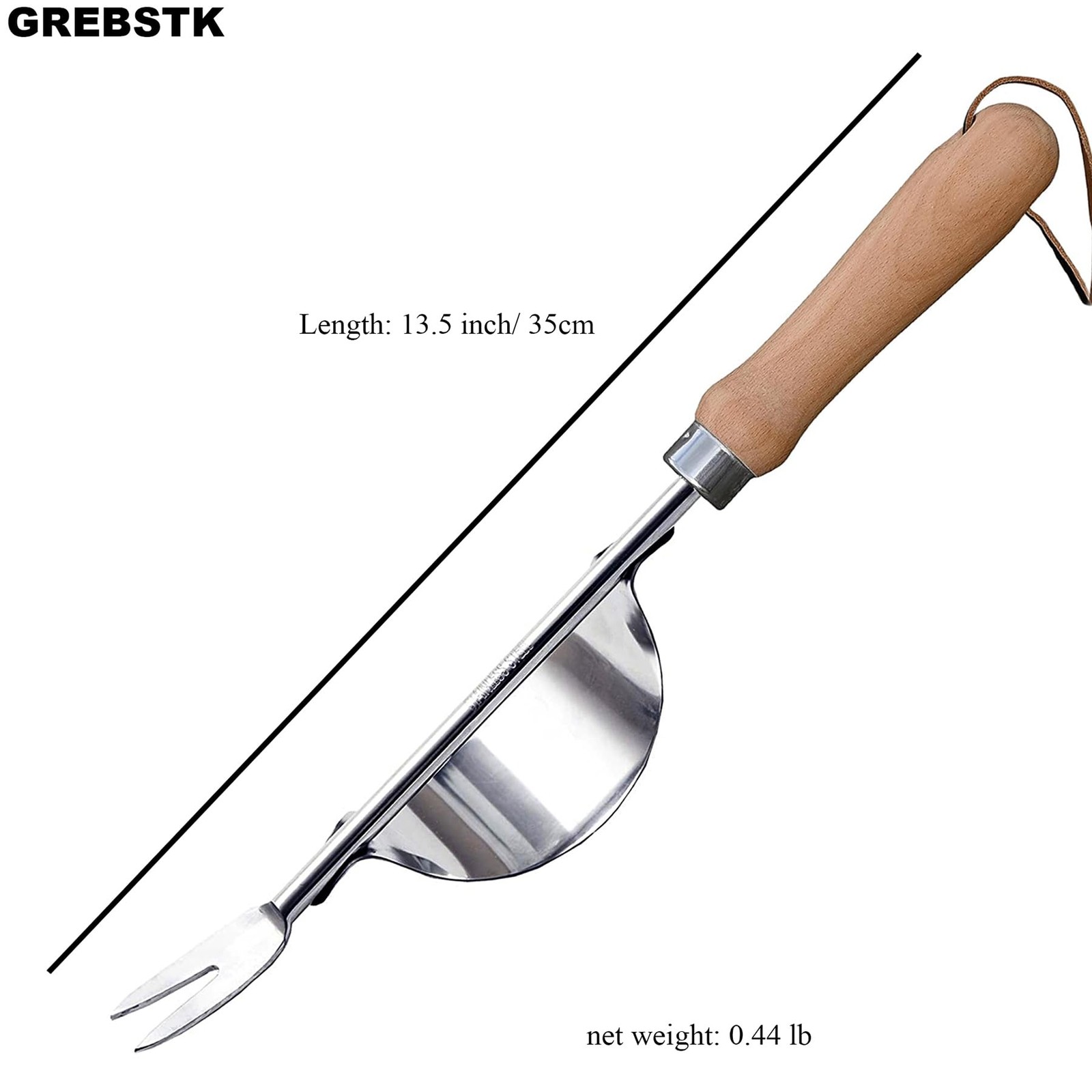 GREBSTK Garden Manual Weeding Tools 13.5in Puller, Hand Weeder
