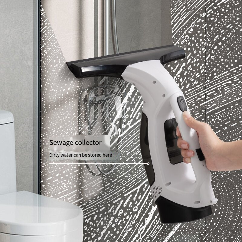 Cordless Electric Window Cleaner Rechargeable Glass Cleaning Machine Tool