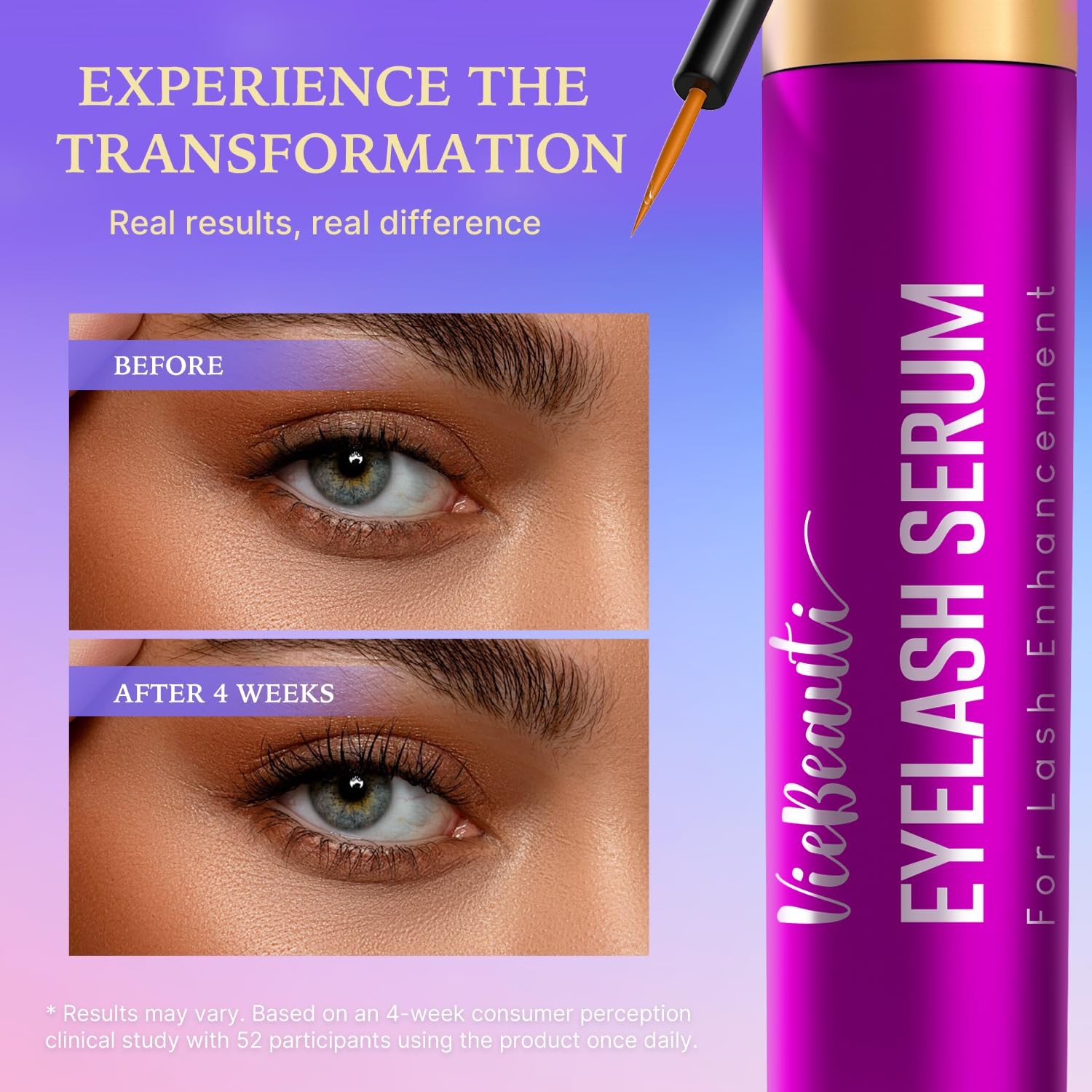Eyelash Growth Serum 2ml - Advanced Serum for Longer, Fuller Lashes